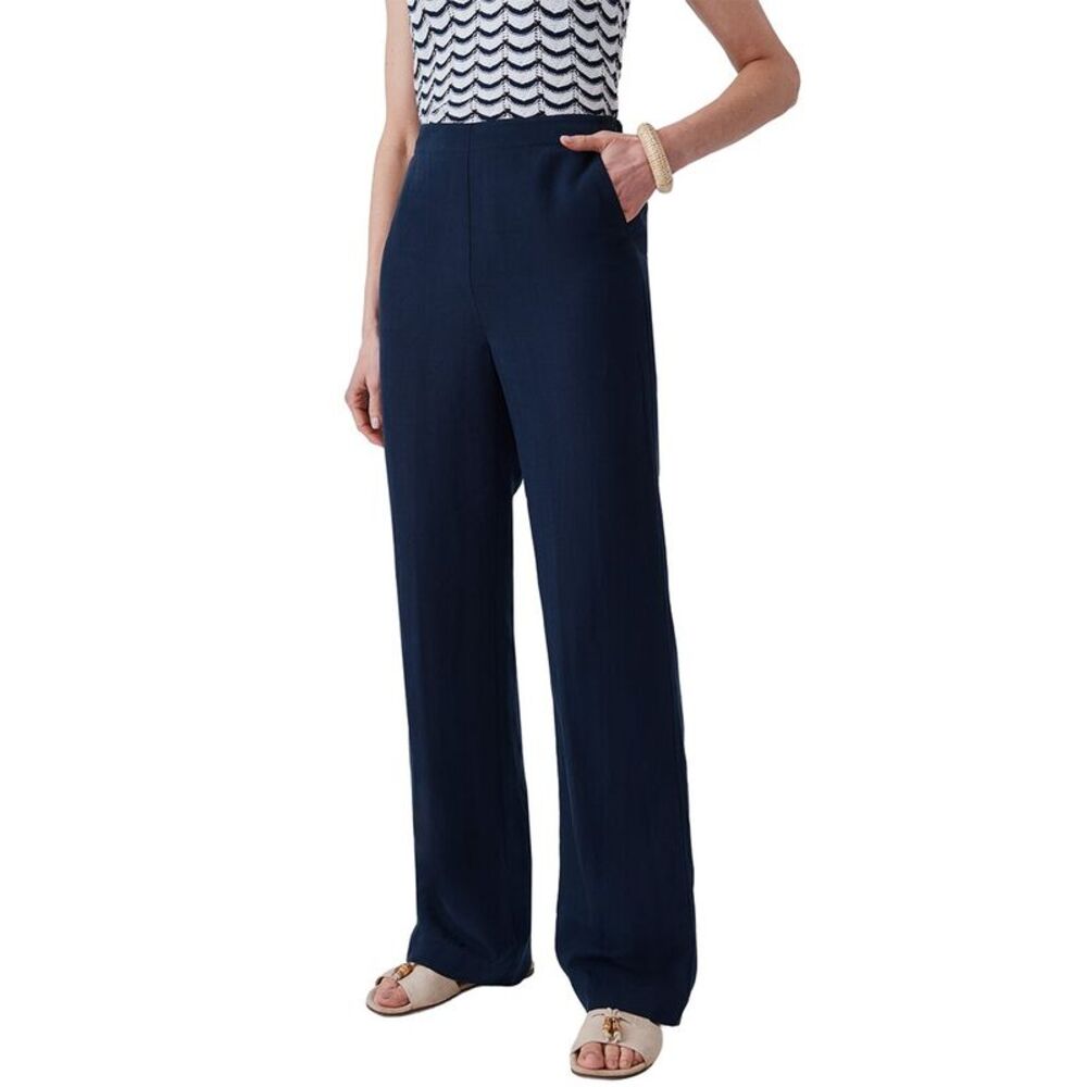 J.Mclaughlin Womens Rita Linen-Blend Pant